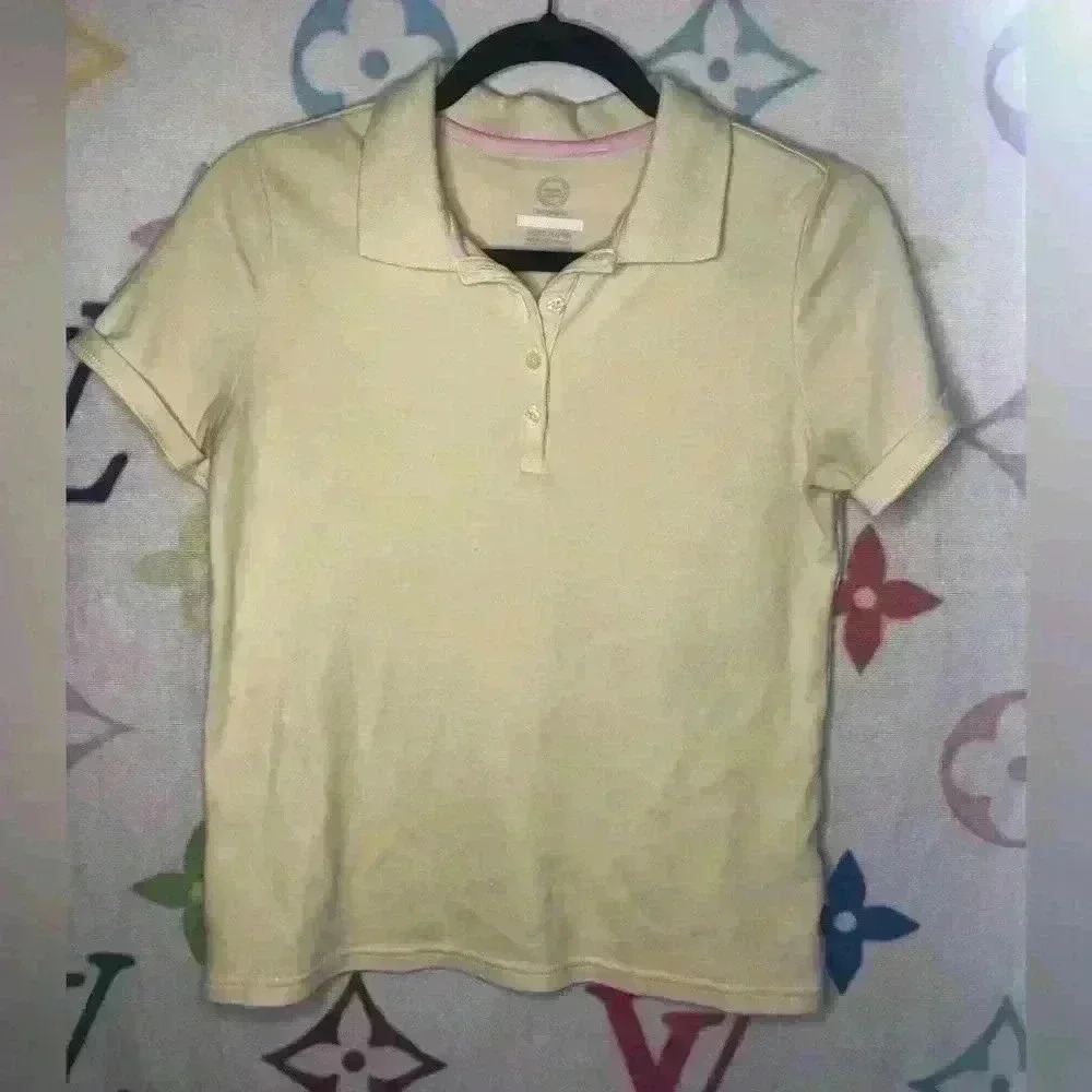 Yellow School Uniform Shirt